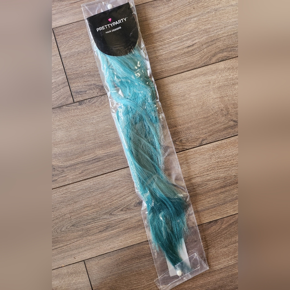 Pretty Party The Ruby Aqua Original Smooth 30" Hair Ponytail Extension